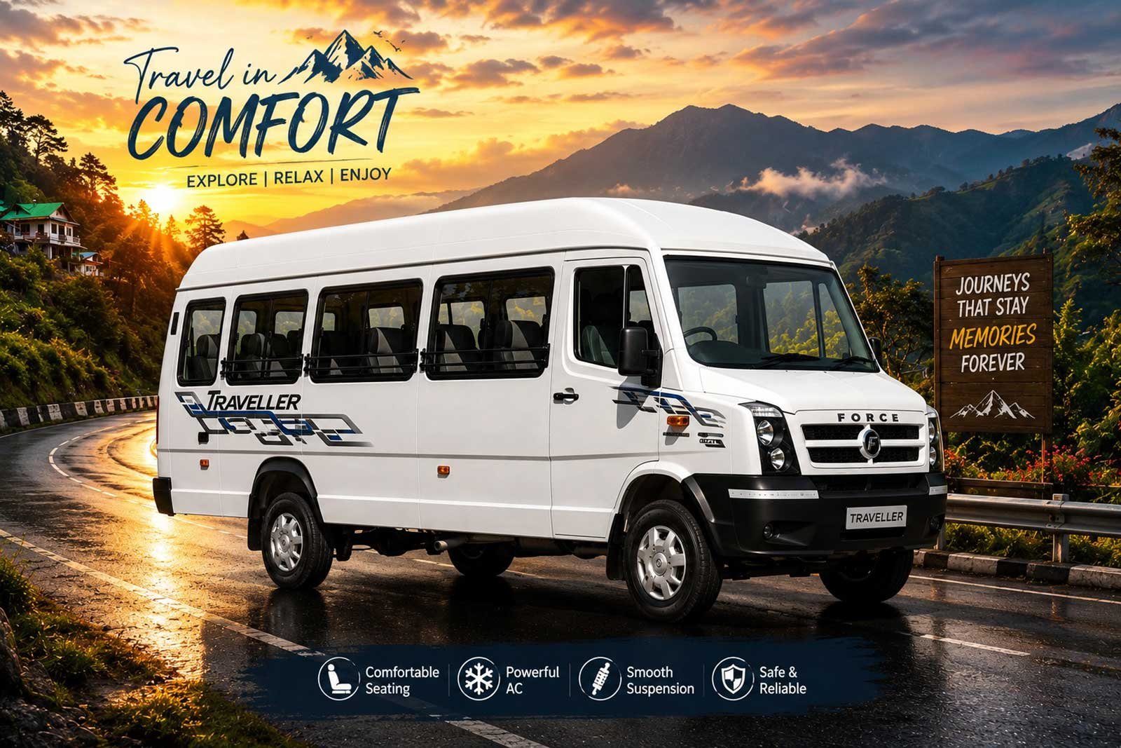 Tempo Traveller 14